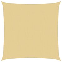 Zonnezeil 3x3 m 100% polyester oxford zandkleurig 2