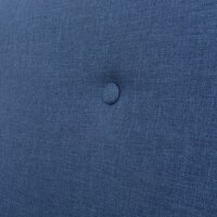 Bankstel stof blauw 2-delig 7