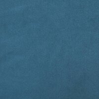 Driezitsbank fluweel blauw 8