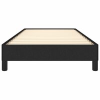 Bedframe zonder matras 90x190 cm stof zwart 5