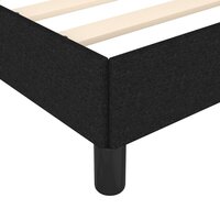Bedframe zonder matras 90x190 cm stof zwart 7