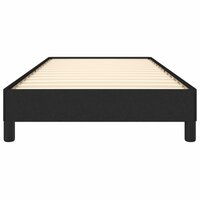Bedframe zonder matras 100x200 cm stof zwart 5