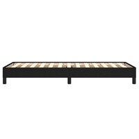 Bedframe zonder matras 100x200 cm stof zwart 6