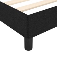Bedframe zonder matras 100x200 cm stof zwart 7