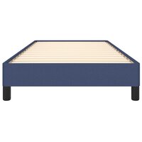 Bedframe zonder matras 100x200 cm stof blauw 5