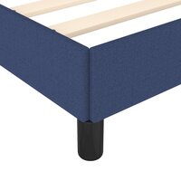 Bedframe zonder matras 100x200 cm stof blauw 7