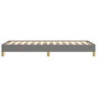 Bedframe zonder matras 100x200 cm stof donkergrijs 6