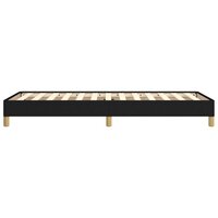 Bedframe zonder matras 100x200 cm stof zwart 6