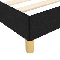 Bedframe zonder matras 100x200 cm stof zwart 7
