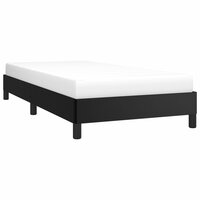 Bedframe kunstleer zwart 80x200 cm 3