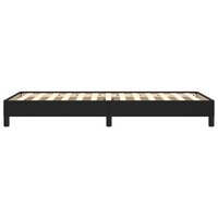 Bedframe kunstleer zwart 80x200 cm 6