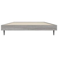 Bedframe bewerkt hout grijs sonoma eikenkleurig 90x200 cm 6
