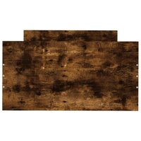 Bedframe zonder matras hout gerookt eikenkleurig 75x190 cm 4