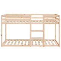 Stapelbed massief grenenhout 80x200 cm 5