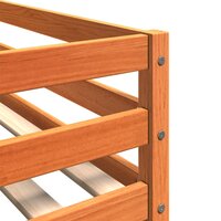 Stapelbed massief grenenhout wasbruin 80x200 cm 7