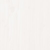 Palletbed massief grenenhout wit 90x200 cm 7