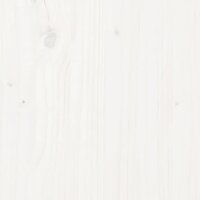 Palletbed massief grenenhout wit 100x200 cm 7