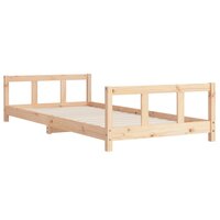 Kinderbedframe 90x200 cm massief grenenhout 3