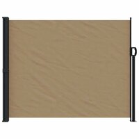 Windscherm intrekbaar 170x300 cm taupe 3