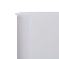 Windscherm 6-panelen 800x160 cm stof zandwit 4
