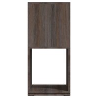Draaikast 34,5x34,5x75,5 cm spaanplaat grijs en sonoma eiken 4