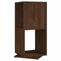 Draaikast 34,5x34,5x75,5 cm spaanplaat bruin eikenkleur 2