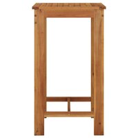 Tuinbartafel 60x60x105 cm massief acaciahout  4
