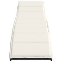 Ligbed met kussen 55x199x50 cm poly rattan zwart 4