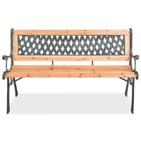 Tuinbank 122 cm hout 2