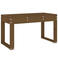 Tuinbank 80x38x45 cm massief grenenhout honingbruin 5
