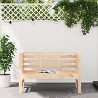 Tuinbankje 111,5x53x71 cm massief grenenhout 3