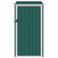 Tuinschuur 87x98x159 cm gegalvaniseerd staal groen  2