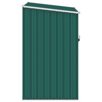 Tuinschuur 87x98x159 cm gegalvaniseerd staal groen  3