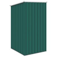 Tuinschuur 87x98x159 cm gegalvaniseerd staal groen  4