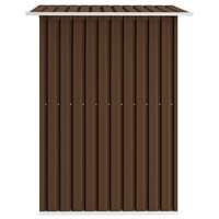 Tuinberging 204x132x186 cm staal bruin 4