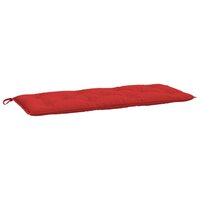 Tuinbankkussen 120x50x7 cm oxford stof rood 2