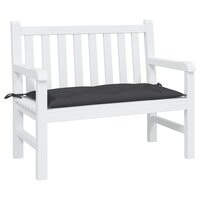 Tuinbankkussen 110x50x7 cm oxford stof zwart 3