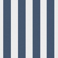 Buitenkussens 45x45 cm gestreept marineblauw 4 st 4