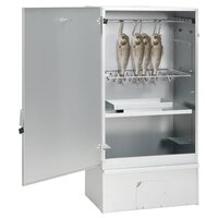 BBQ-rookoven met houtsnippers 44,5x29x83 cm staal 3