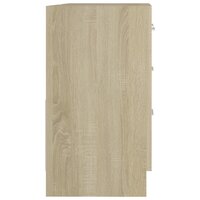 Wastafelkast 63x30x54 cm bewerkt hout sonoma eikenkleurig 6