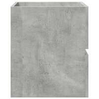Wastafelkast 41x38,5x45 cm spaanplaat betongrijs 6