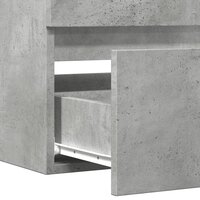 Wastafelkast 100x38,5x45 cm spaanplaat betongrijs 8