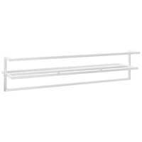 Handdoekenrek 95x25x22 cm ijzer wit 5