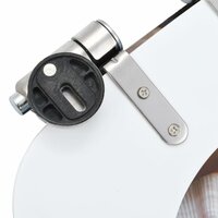 Toiletbril met soft-close deksel schelp MDF 7