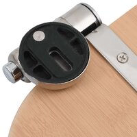 Toiletbril met soft-close deksel bamboe MDF 7