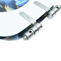 Toiletbril met soft-close deksel dolfijn MDF 9