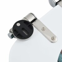 Toiletbril met soft-close deksel oud hout MDF 7