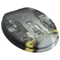 Toiletbril met soft-close deksel New York MDF 4