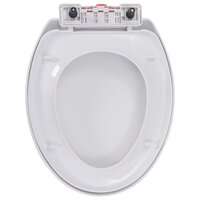 Toiletbril soft-close met quick-release ontwerp wit 5