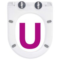 Toiletbril soft-close met quick-release ontwerp wit 8